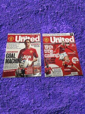 Inside United Official Magazine June Aug 2011 Manchester Chicharito Hernandez